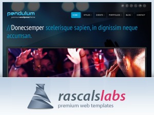 Pendulum (shared on themelock.com) best WordPress theme by Rascals Labs