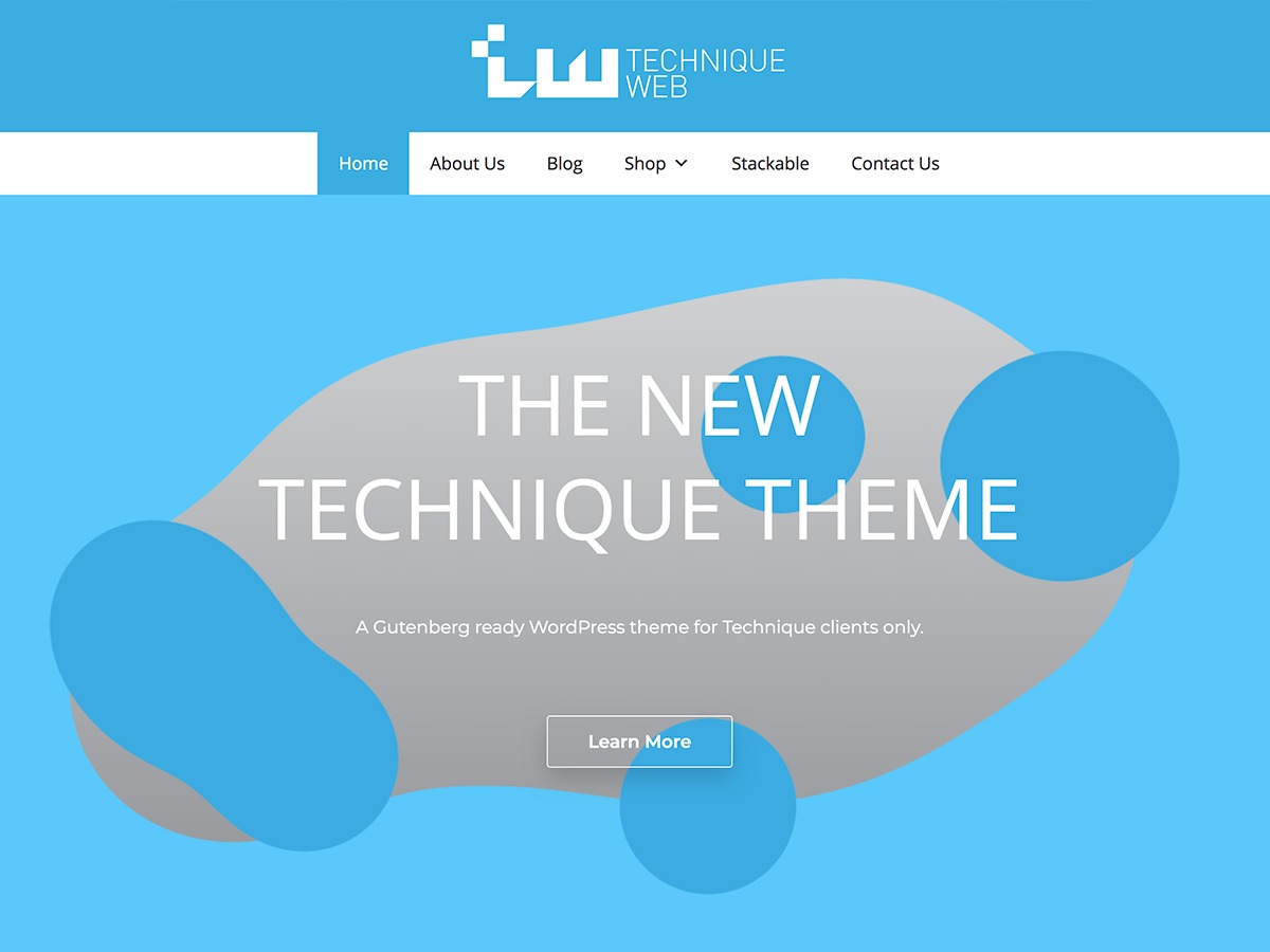 Technique Starter Theme WordPress theme Technique Starter Theme WordPress theme