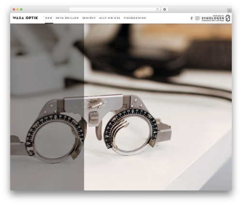 The HTML5 Tigerton theme WordPress theme - wasaoptik.se