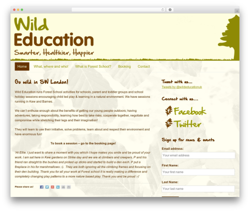 Rotatingtext WordPress plugin - wildeducation.co.uk