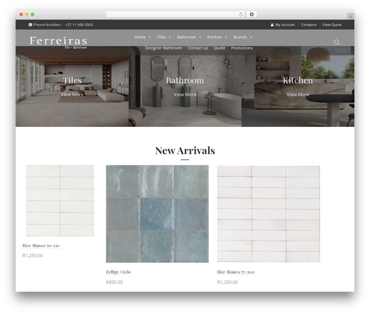 Theme WordPress Basel - ferreiras.co.za