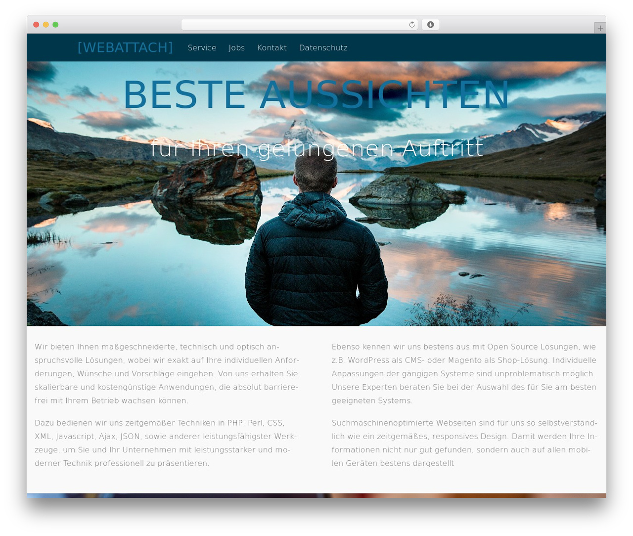 Theme WordPress Tesseract - webattach.de Theme WordPress Tesseract - webattach.de