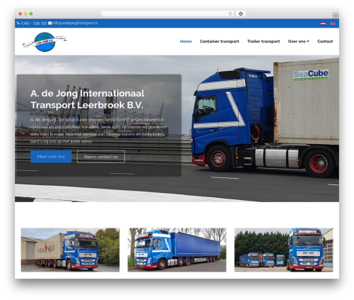 Theme WordPress theme001 - adejongtransport.nl
