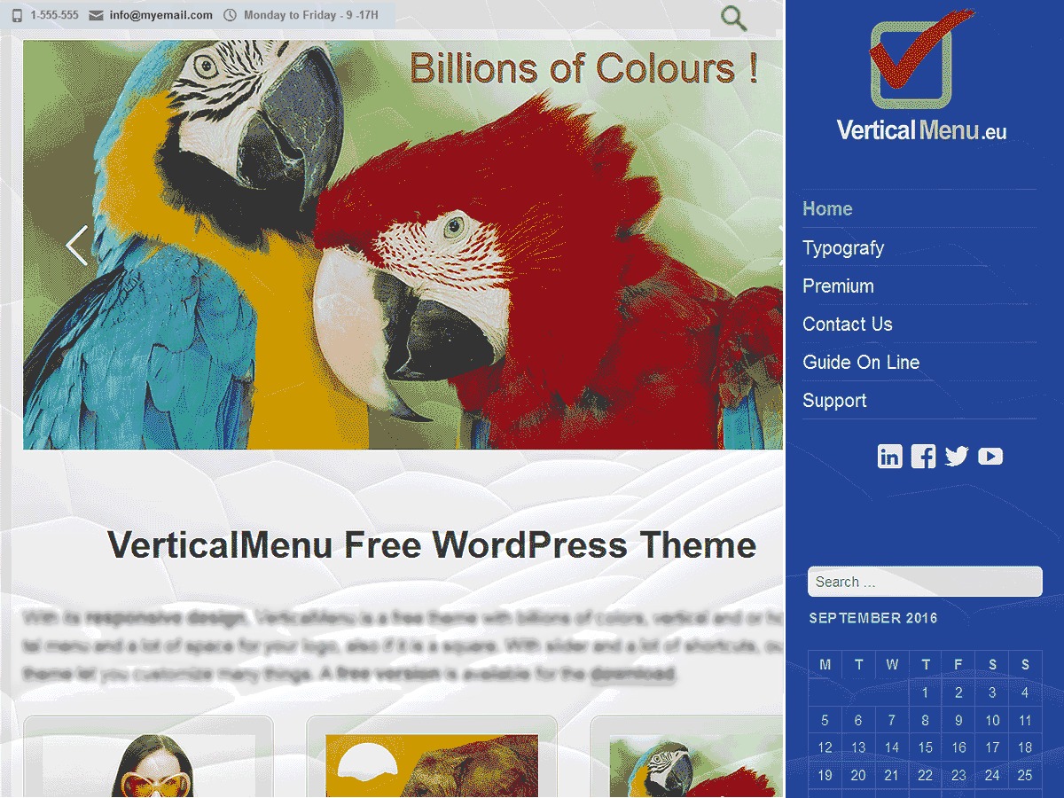 verticalmenu WordPress theme download