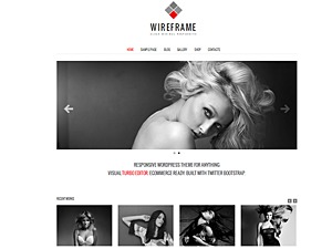 Wireframe WordPress theme Wireframe WordPress theme