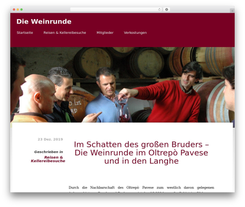 WordPress theme Aerogram - weinrunde.com WordPress theme Aerogram - weinrunde.com