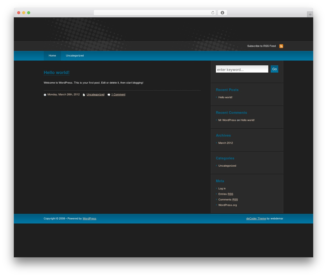 WordPress theme deCoder - wilkos-software.com WordPress theme deCoder - wilkos-software.com
