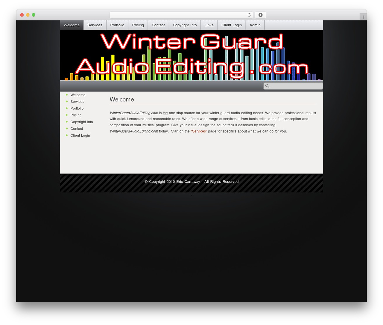WordPress theme iCandy - winterguardaudioediting.com WordPress theme iCandy - winterguardaudioediting.com