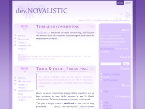 WordPress theme Thistle WordPress theme Thistle