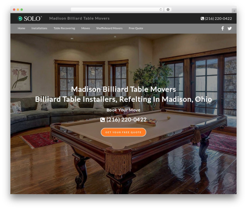 ABIAOne WordPress theme - madisonbilliardtablemovers.com