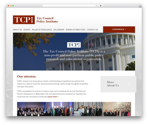 FoxFound top WordPress theme - tcpi.org