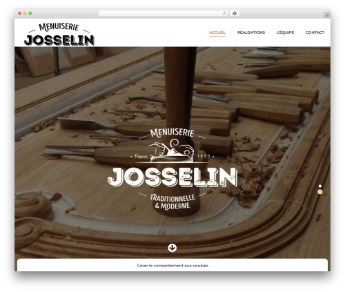 Theme WordPress constructo - menuiserie-josselin.fr