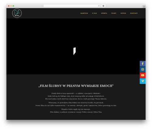 The7 best WordPress theme - mar-filmowanie.pl
