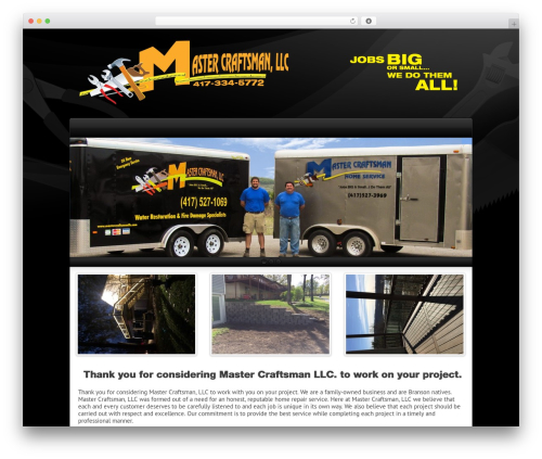 Theme WordPress Complexity - mastercraftsmanllc.com