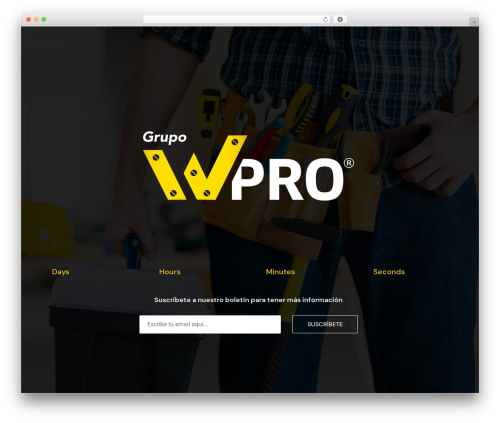 Theme WordPress constructr - grupowpro.com