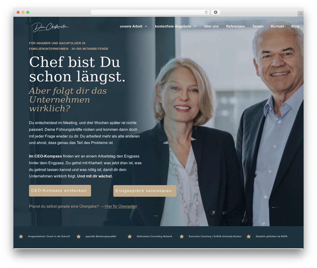 Thrive Theme Builder WordPress theme - die-chefberater.de