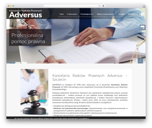 WordPress theme Adversus - kancelaria-adversus.pl