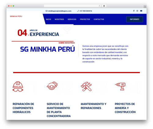 WordPress theme BildPress - minkhaperu.com