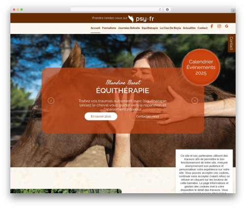 Com'On TEMPLATE WordPress theme - blandine-buret-psychologue.fr