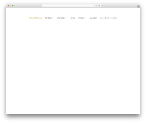 Divi WordPress theme - maruszky.com