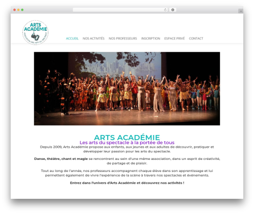 Divi quasi sticky footer WordPress plugin - artsacademie.ch