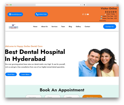Video Player for YouTube (yt-player) free WordPress plugin - happysmilesdentalhospital.com