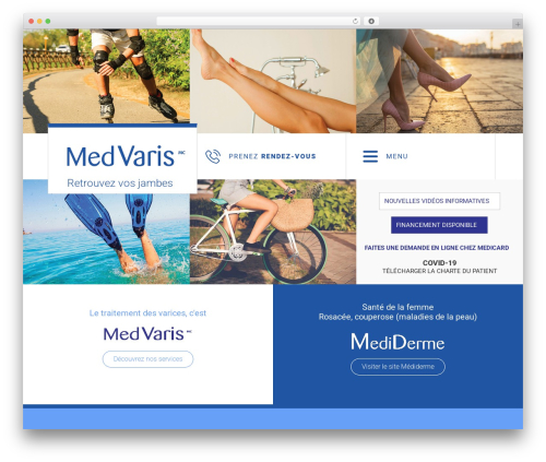 Pub Interactive WP theme - medvarice.com