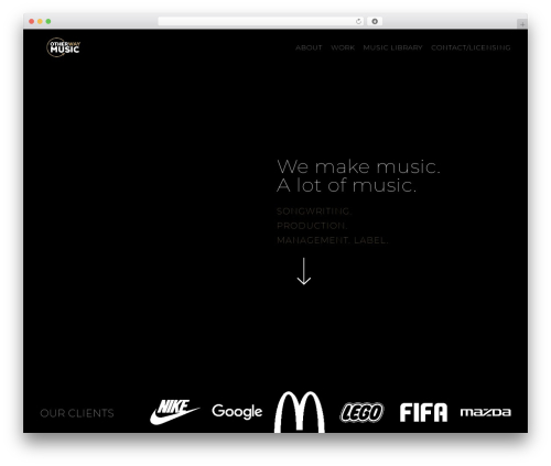 Media grid overlay manager WordPress plugin - otherwaymusic.com
