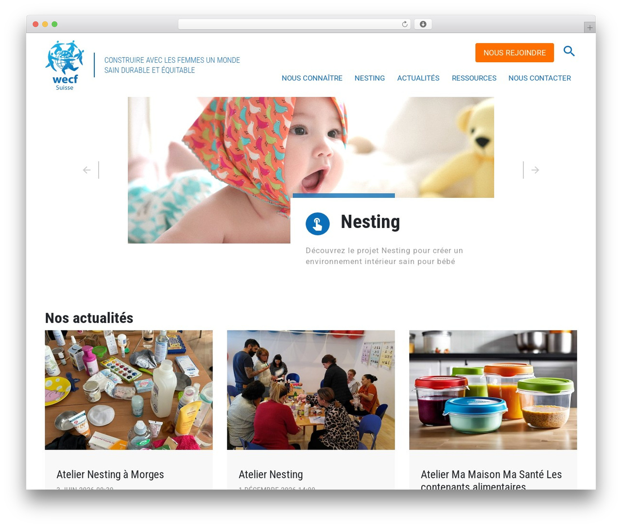Theme WordPress WECF - wecf.ch Theme WordPress WECF - wecf.ch