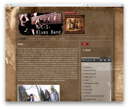 Page flip image gallery WordPress plugin - mcsbluesband.com