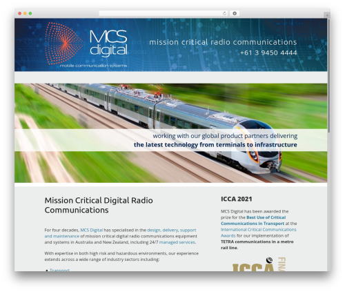 WordPress theme Magicdust Child Theme - mcsdigital.com.au