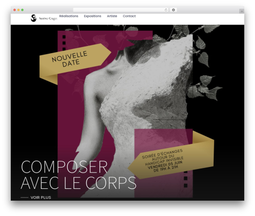 WordPress theme Nicex - solenegoget.com