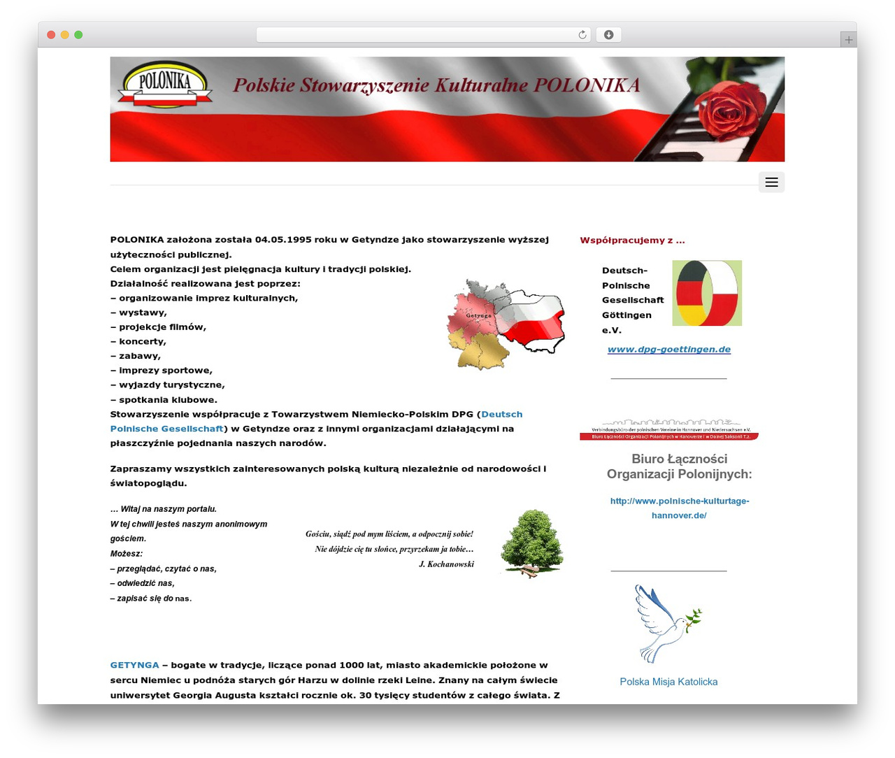 WordPress theme Themify Basic - polonika-getynga.de