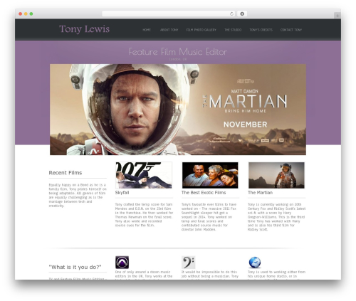 WordPress website theme Simplify Extend - musiceditor.co.uk WordPress website theme Simplify Extend - musiceditor.co.uk