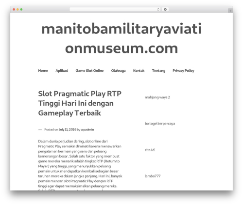 XSimply WordPress theme free download - manitobamilitaryaviationmuseum.com