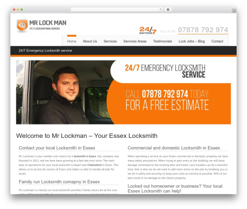 Avada theme WordPress - mr-lockman.co.uk