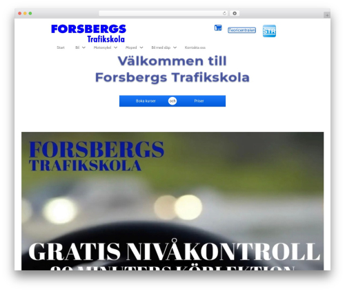 Mf_base WordPress plugin - forsbergstrafikskola.nu