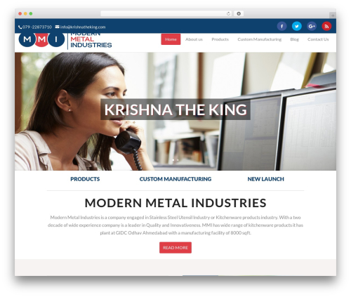 Best WordPress theme Divi - modernmetalindustries.com