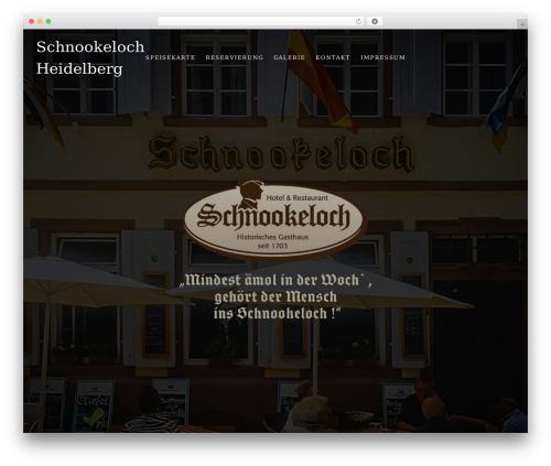 Caverta WordPress theme - schnookeloch-heidelberg.de