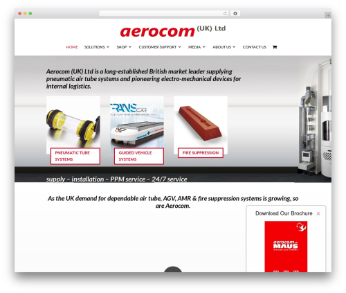 Divi mobile WordPress plugin - aerocom.co.uk
