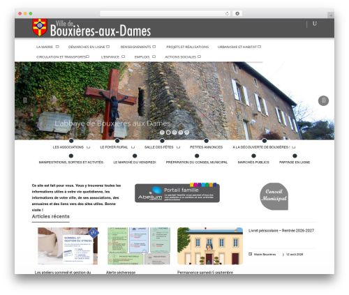 Tiempo.com (tiempocom) free WordPress plugin - mairie-bouxieres-aux-dames.fr