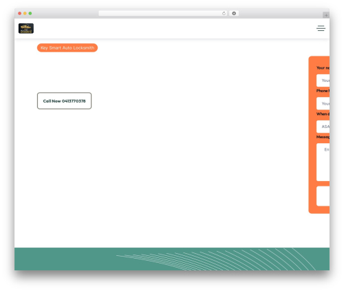 Loraic WordPress theme - keysmartautolocksmith.com.au