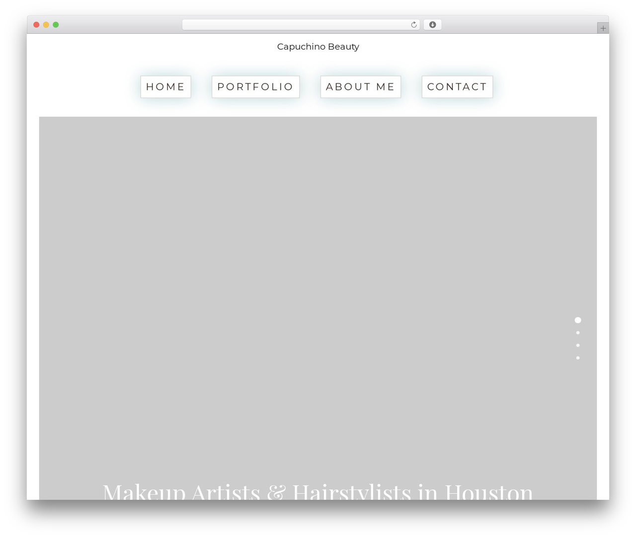 Luminis theme WordPress - capuchinobeauty.com