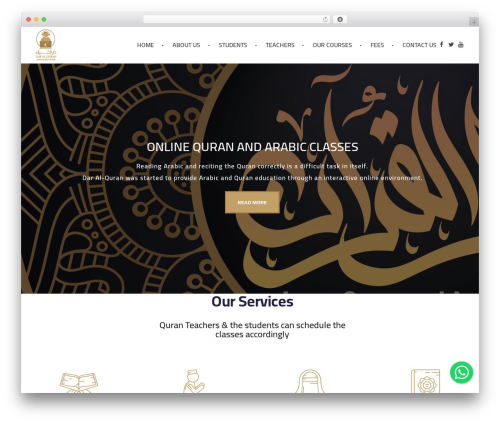 Auxin the news WordPress plugin - daaralquran.com