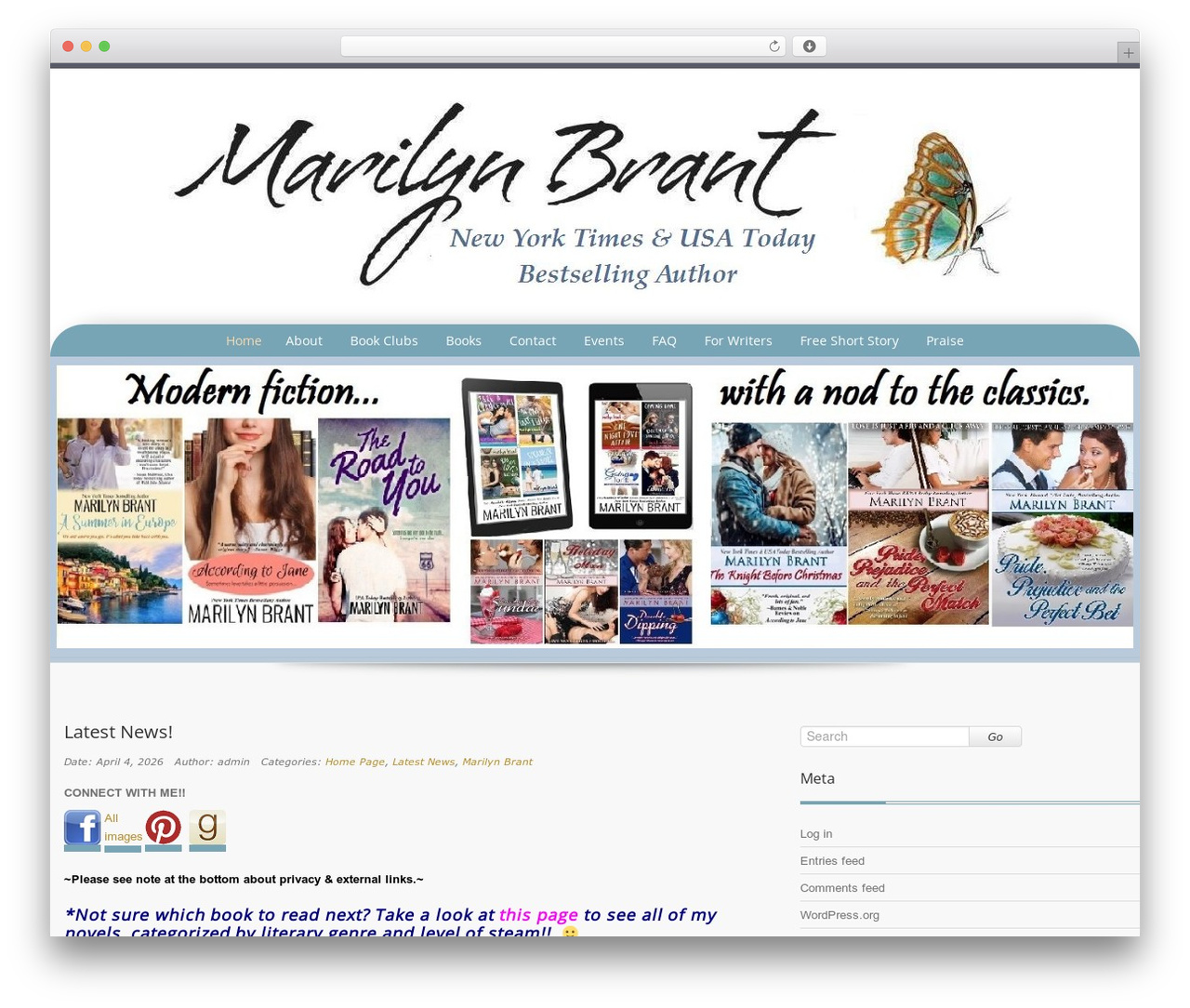Preference Lite WordPress theme - marilynbrant.com Preference Lite WordPress theme - marilynbrant.com