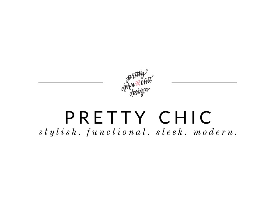 Pretty Chic WordPress theme by Lindsey Riel