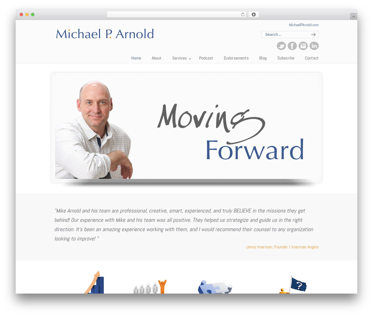 Theme WordPress U-Design - michaelparnold.com