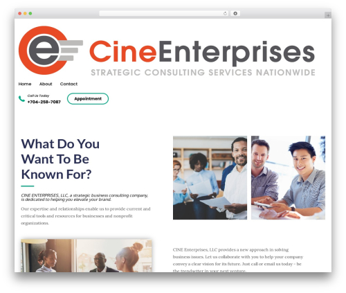 Konsultan WordPress theme - cineent.com