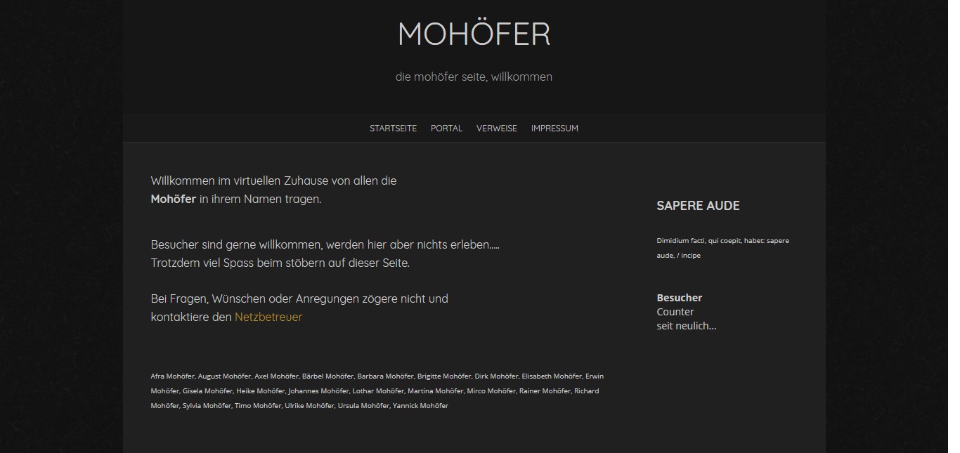 mohoefer Theme WordPress theme