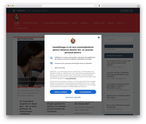 Theme WordPress Extra - casasidesign.ro